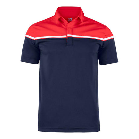 Seabeck Polo Men - Dark Navy/Red - Image 1