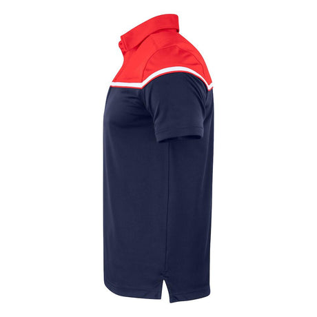 Seabeck Polo Men - Dark Navy/Red - Image 3