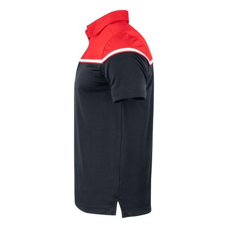 Seabeck Polo Men - Black/Red - Image 3