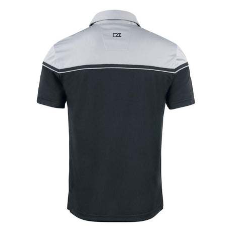 Seabeck Polo Men - Black/Light Grey - Image 2