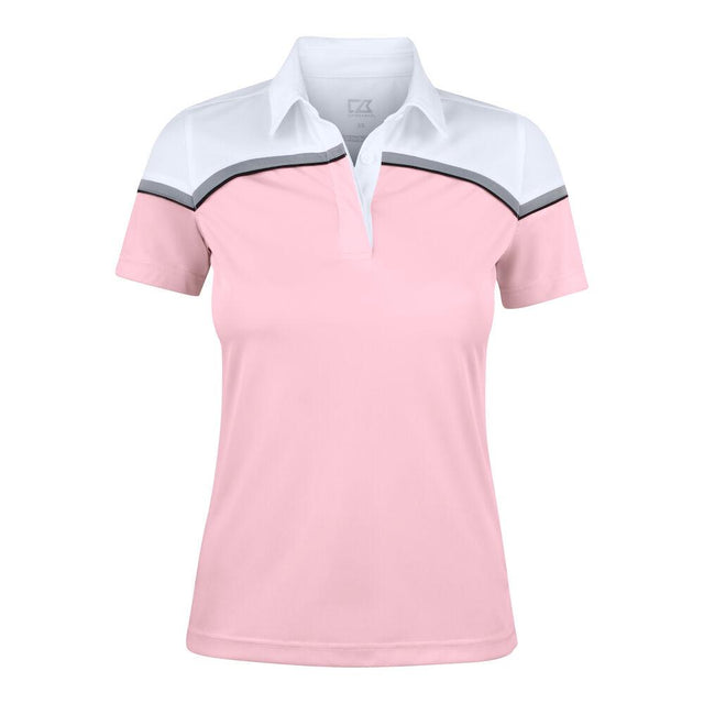 Seabeck Polo Women - Pink/White - Image 1