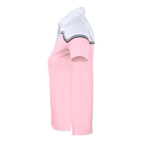 Seabeck Polo Women - Pink/White - Image 3