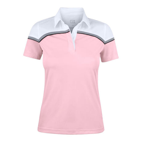 Seabeck Polo Women - Pink/White - Image 1