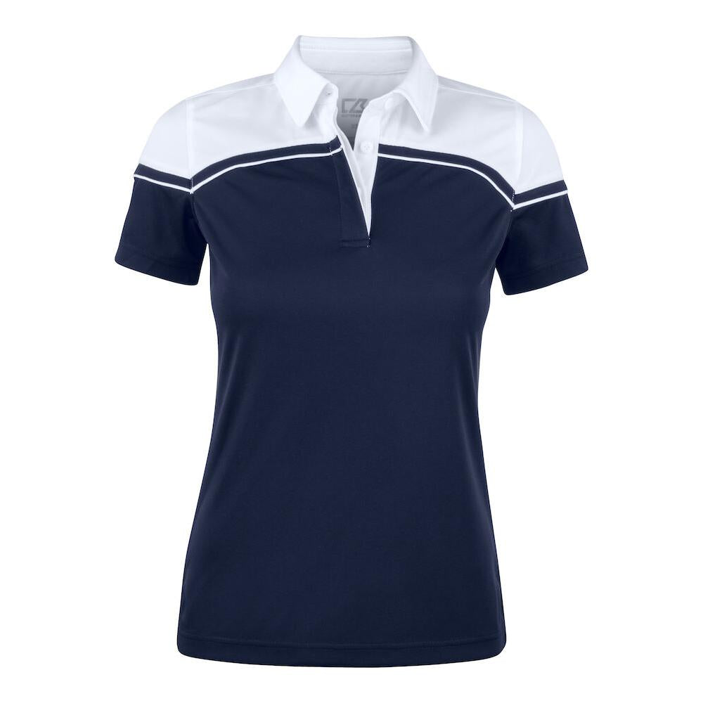 Seabeck Polo Women - Dark Navy/White - Image 1