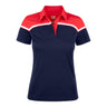 Seabeck Polo Women - Dark Navy/Red - Image 1