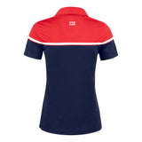 Seabeck Polo Women - Dark Navy/Red - Image 2