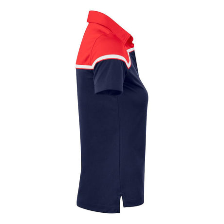 Seabeck Polo Women - Dark Navy/Red - Image 4