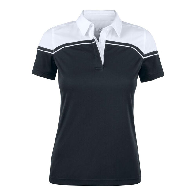Seabeck Polo Women - Black/White - Image 1