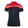 Seabeck Polo Women - Black/Red - Image 1
