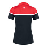 Seabeck Polo Women - Black/Red - Image 2