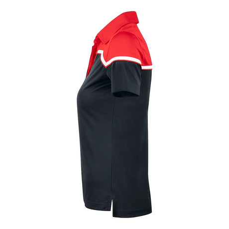 Seabeck Polo Women - Black/Red - Image 3