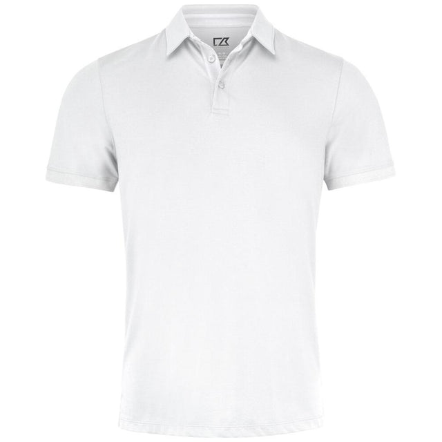 Oceanside Stretch Polo Men - White - Image 1