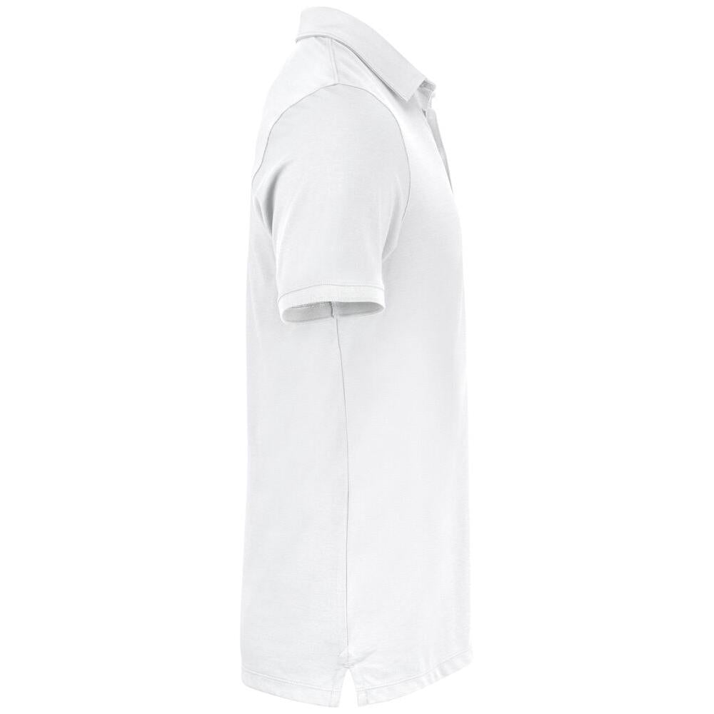 Oceanside Stretch Polo Men - White - Image 4