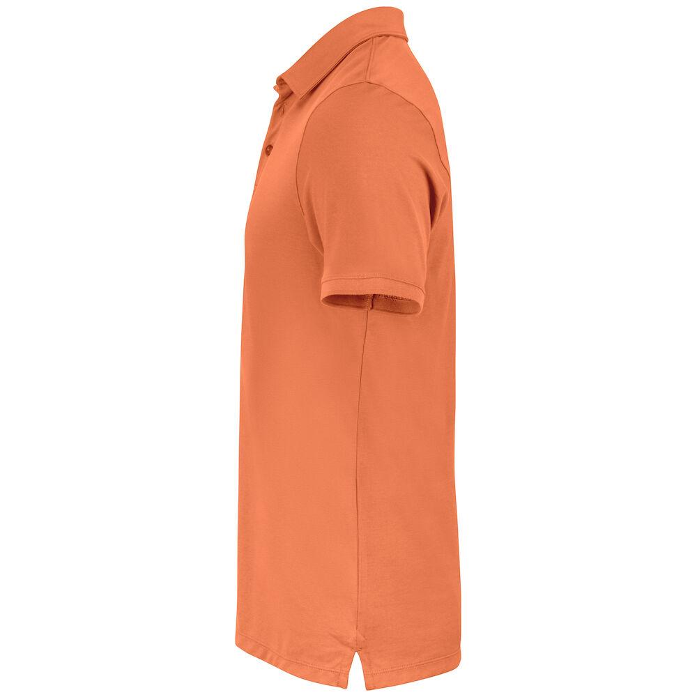 Oceanside Stretch Polo Men - Peach - Image 3
