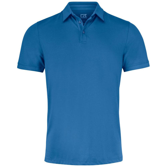 Oceanside Stretch Polo Men - Royal Blue - Image 1