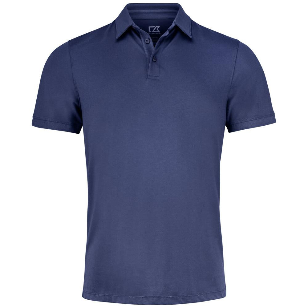 Oceanside Stretch Polo Men - Dark Navy - Image 1