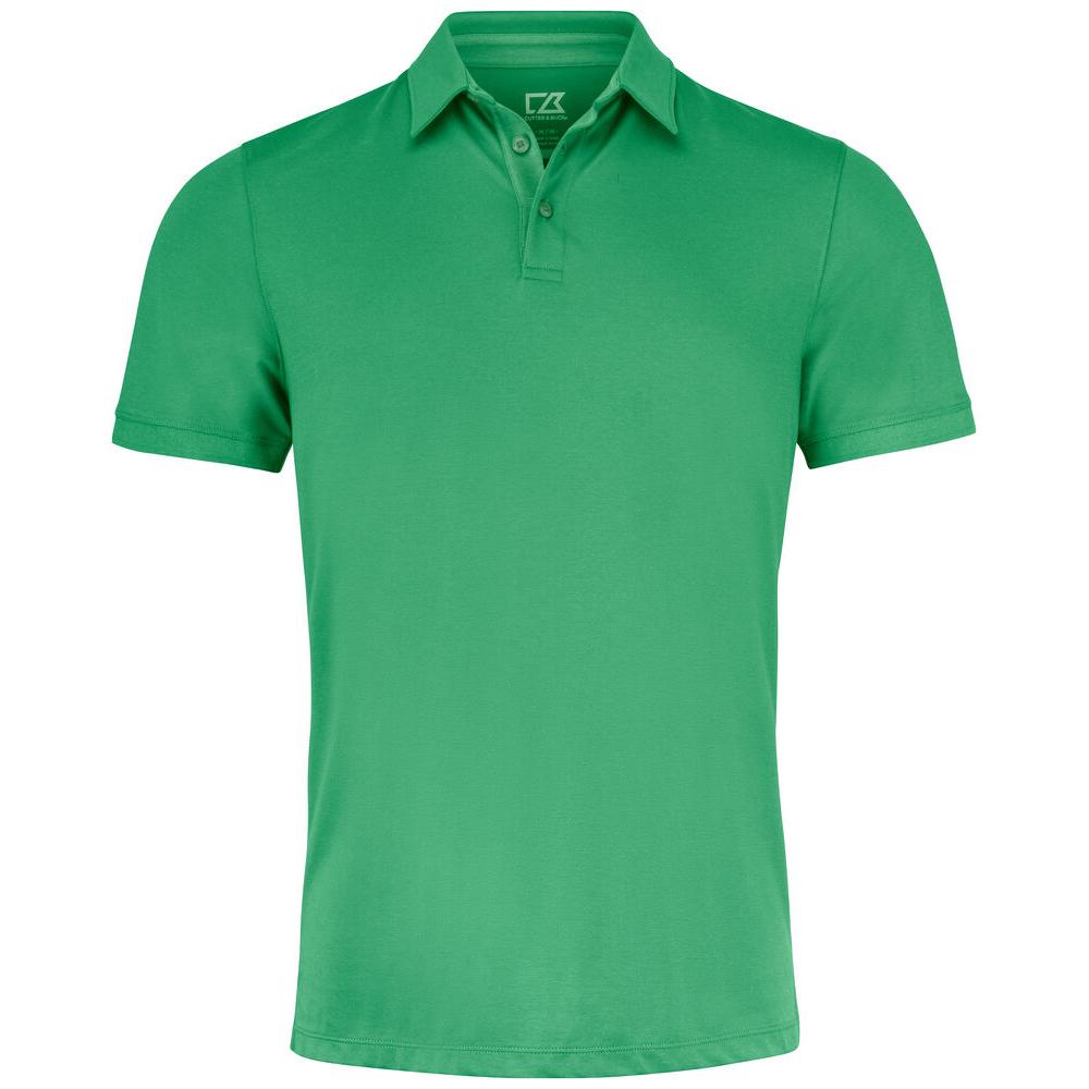 Oceanside Stretch Polo Men - Green - Image 1
