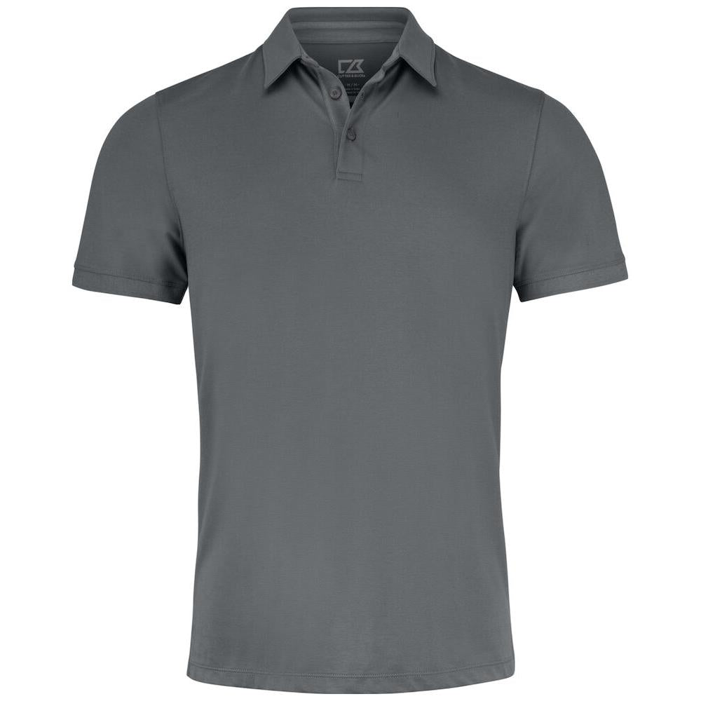 Oceanside Stretch Polo Men - Pistol - Image 1