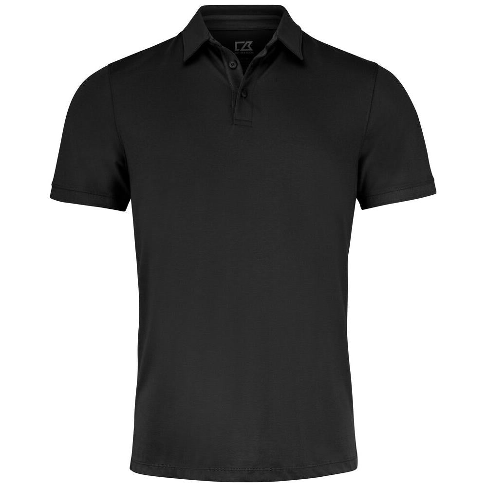 Oceanside Stretch Polo Men - Black - Image 1