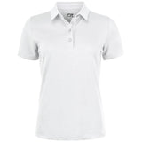 Oceanside Stretch Polo Women - White - Image 1