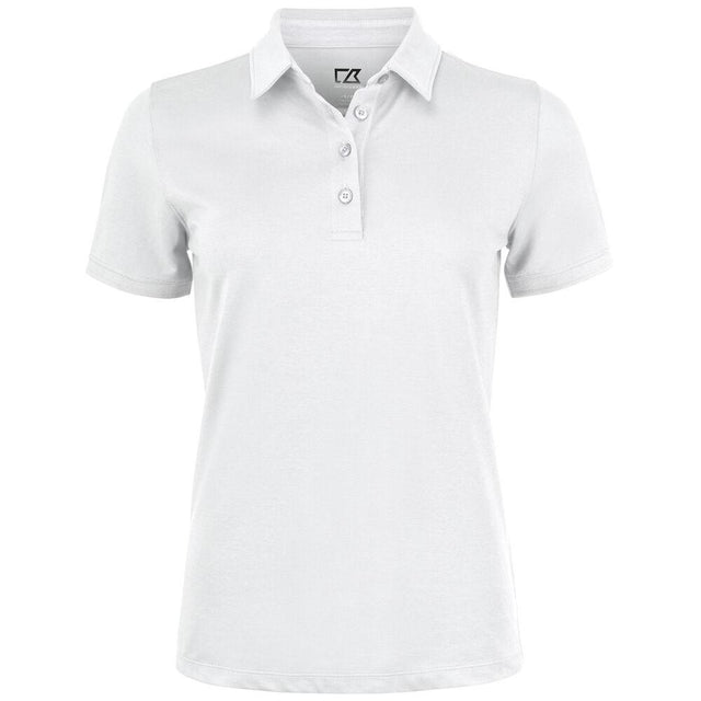 Oceanside Stretch Polo Women - White - Image 1