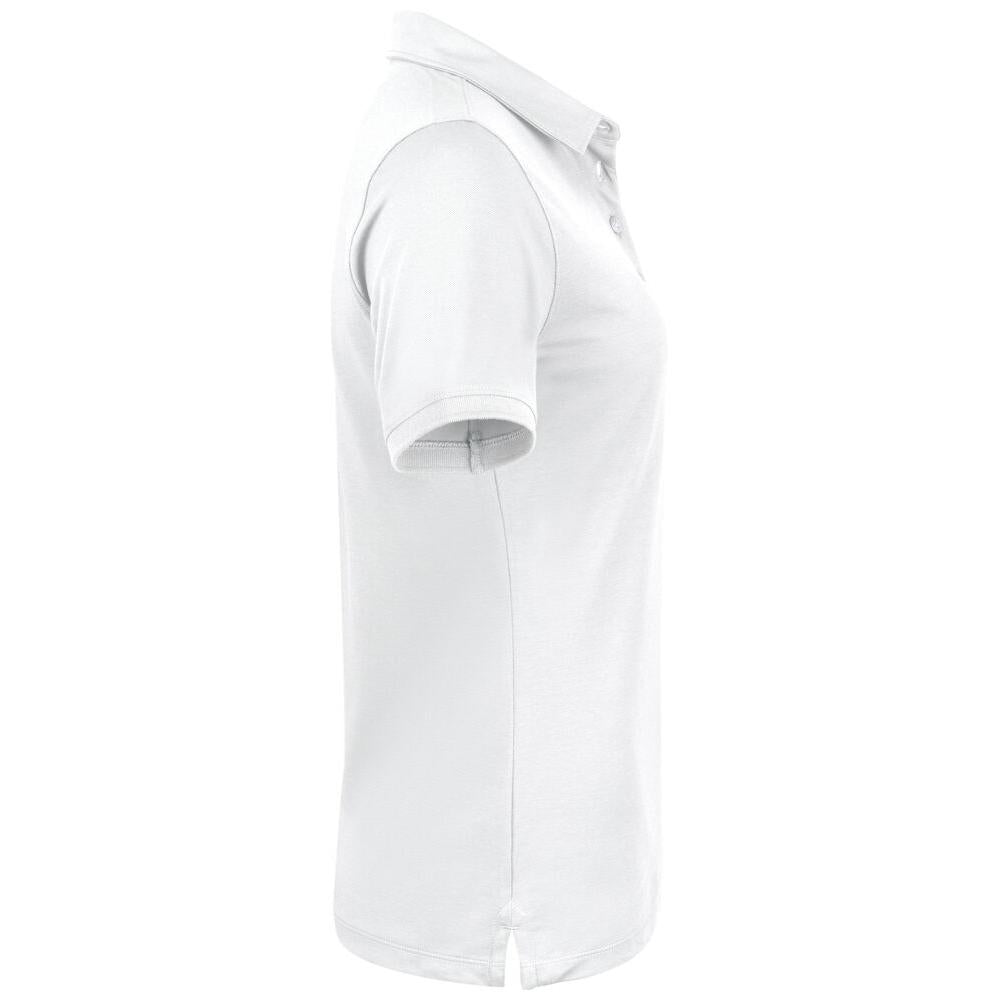 Oceanside Stretch Polo Women - White - Image 4