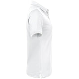 Oceanside Stretch Polo Women - White - Image 4