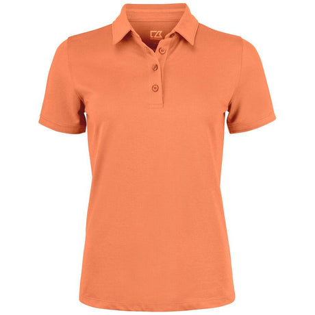 Oceanside Stretch Polo Women - Peach - Image 1