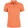 Oceanside Stretch Polo Women - Peach - Image 1