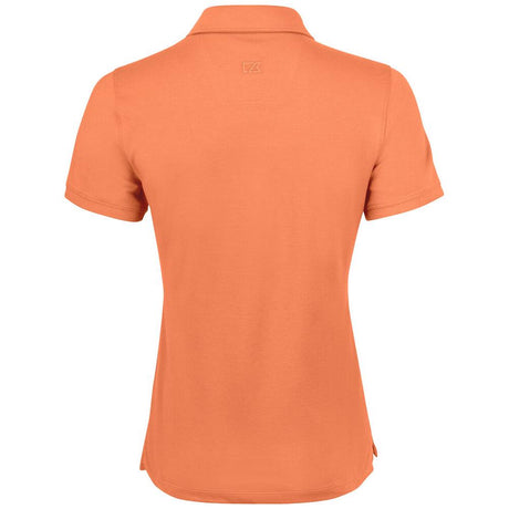 Oceanside Stretch Polo Women - Peach - Image 2