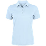 Oceanside Stretch Polo Women - Heaven Blue - Image 1