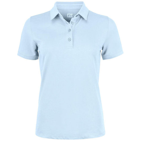 Oceanside Stretch Polo Women - Heaven Blue - Image 1