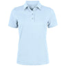 Oceanside Stretch Polo Women - Heaven Blue - Image 1