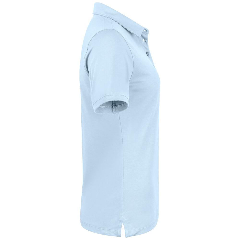 Oceanside Stretch Polo Women - Heaven Blue - Image 4