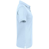 Oceanside Stretch Polo Women - Heaven Blue - Image 4