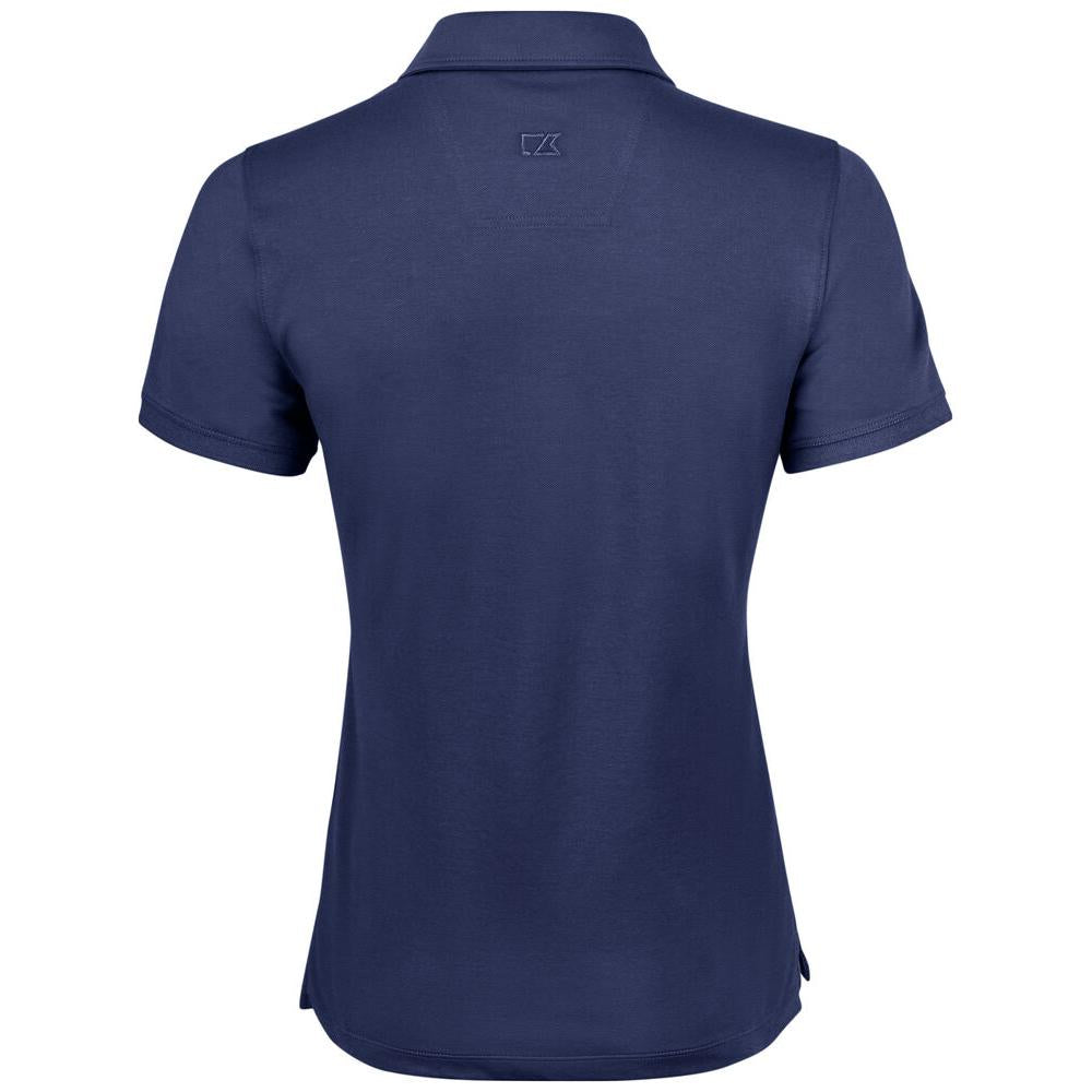 Oceanside Stretch Polo Women - Dark Navy - Image 2