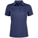 Oceanside Stretch Polo Women - Dark Navy - Image 1