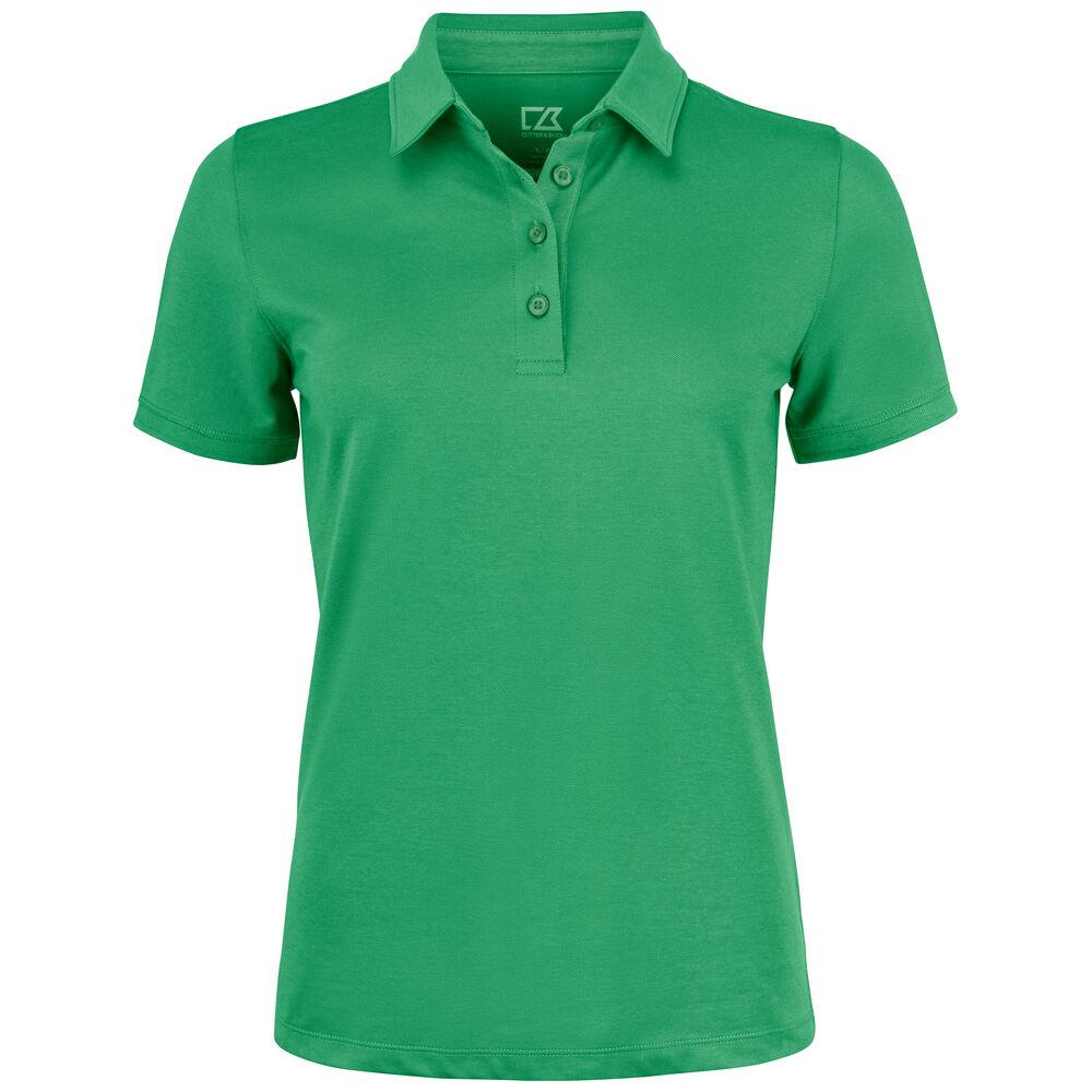 Oceanside Stretch Polo Women - Green - Image 1