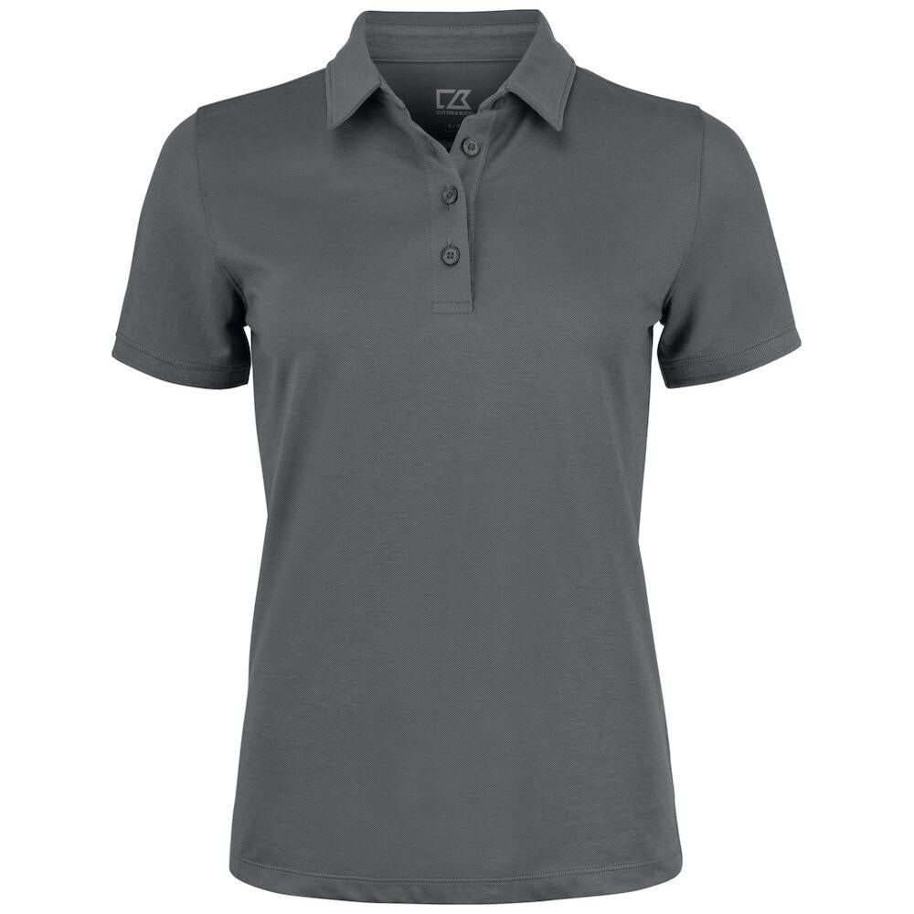 Oceanside Stretch Polo Women - Pistol - Image 1