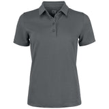 Oceanside Stretch Polo Women - Pistol - Image 1