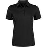 Oceanside Stretch Polo Women - Black - Image 1