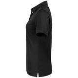 Oceanside Stretch Polo Women - Black - Image 3