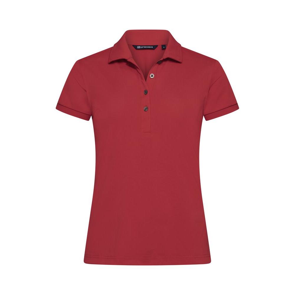 Virtue Polo Solid Women - Red - Image 1