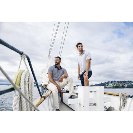 Virtue Polo Stripes Men - Dark Navy - Image 5