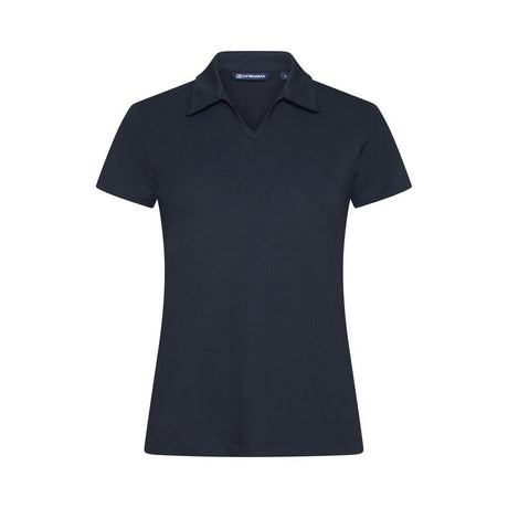 Virtue Polo V-neck Women - Dark Navy - Image 1