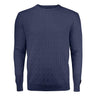 Blakely Knitted Sweater Men - Navy Melange - Image 1