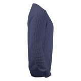 Blakely Knitted Sweater Men - Navy Melange - Image 4