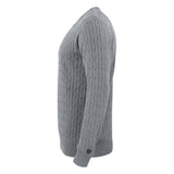 Blakely Knitted Sweater Men - Grey Melange - Image 3