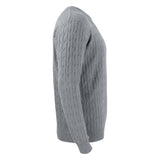 Blakely Knitted Sweater Men - Grey Melange - Image 4