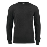 Blakely Knitted Sweater Men - Anthracite melange - Image 1
